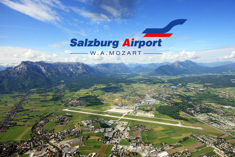 Salzburg Airport Luftbild