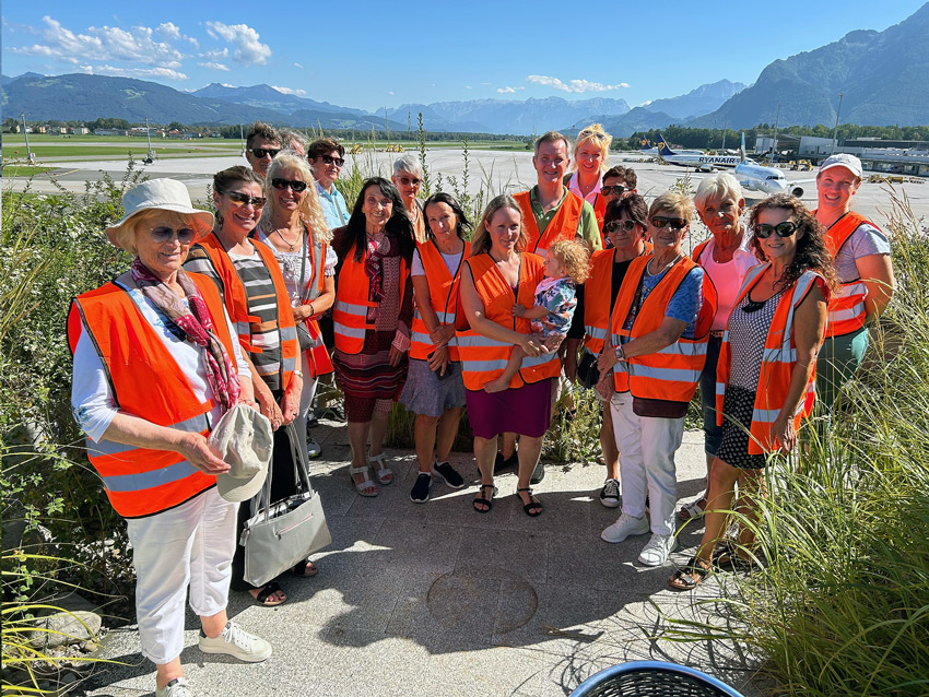 VÖP visits Salzburg Airport