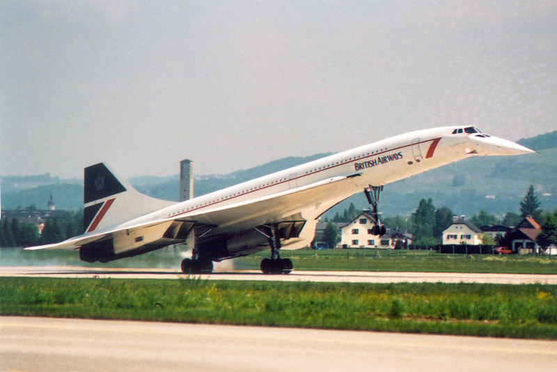 1988 Die Concorde der British-Airways